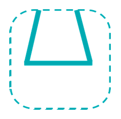 Фиссуры с узким устьем и широким основанием